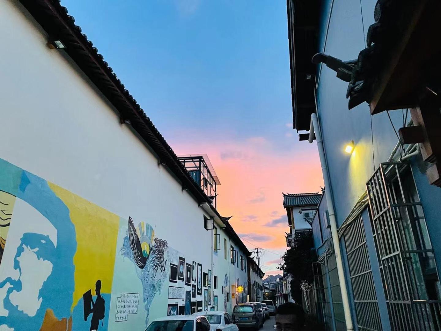 Lijiang Desti Youth Park Hostel Kültér fotó